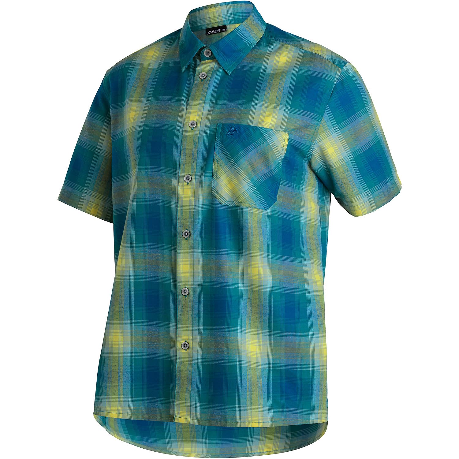 Maier Sports Herren Hemd Mauro He-Hemd 1/2 Arm