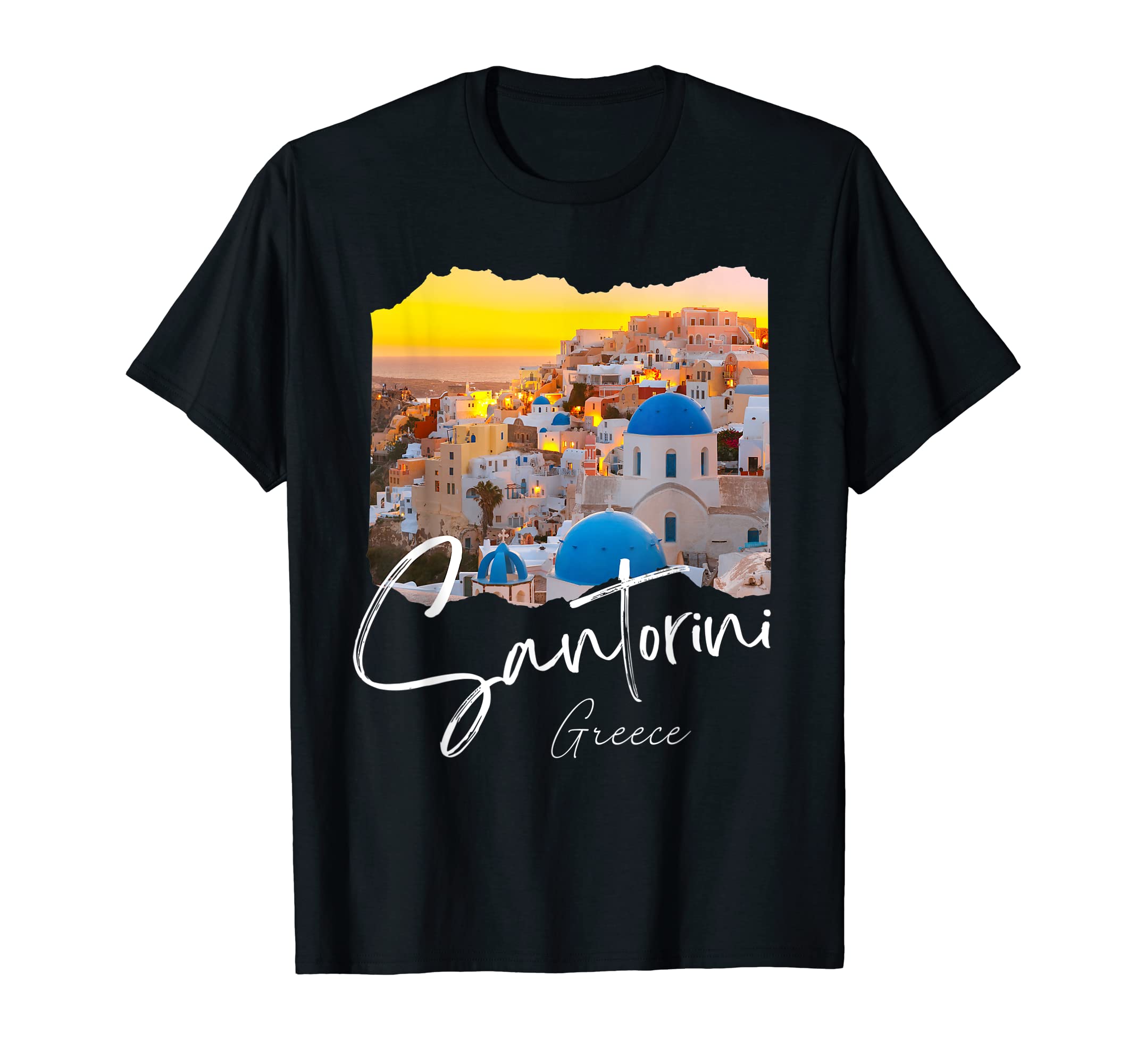 Santorini Souvenir Shop - click and see more!Santorini Greece Souvenir T-ShirtOEKO-TEX STANDARD 100
