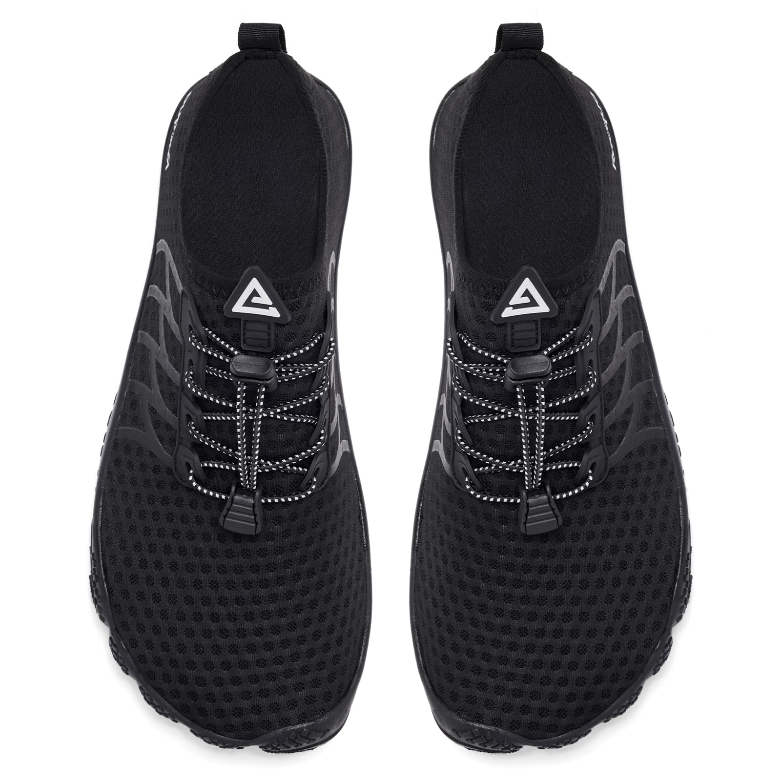 Racqua Zapatos acuáticos de secado rápido, transpirables, ligeros, para playa, piscina, descalzo, para mujeres y hombres