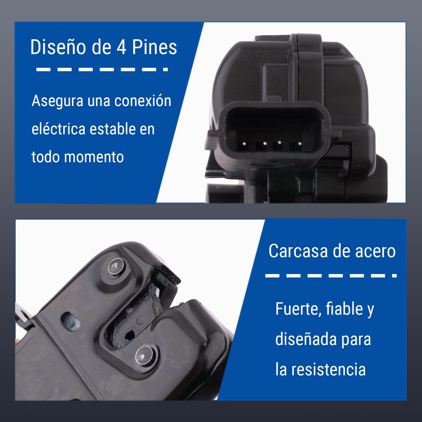846300003R Actuador de Cierre de Portón Trasero Compatible con Renault, Dacia & Nissan