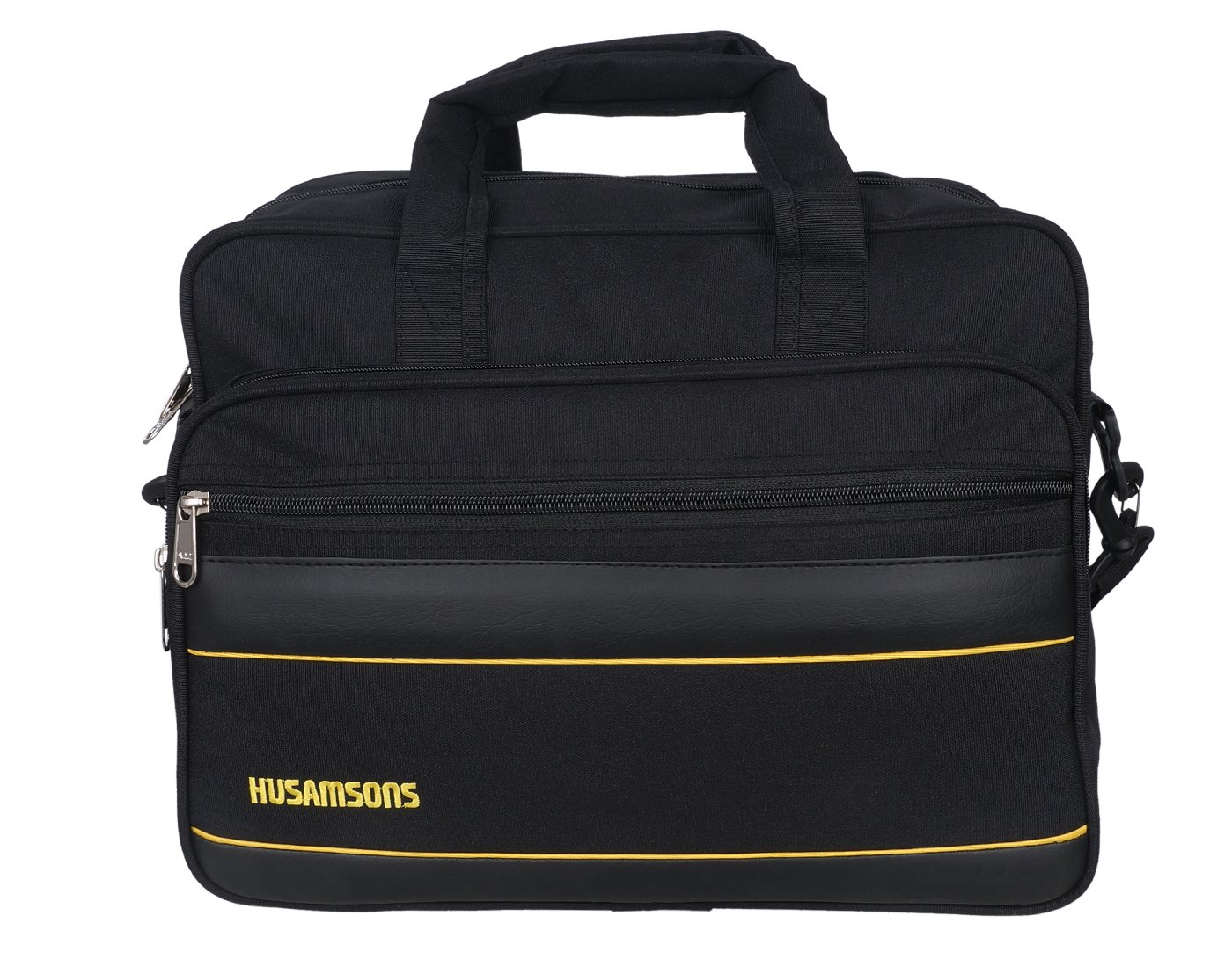 Husamsons EX05 Messenger Bag | Laptop bag | Executive Bag | File Bag for Office | Travel for Men (Black) (B09H7HMX2B) Amazon Price History, Amazon Price Tracker