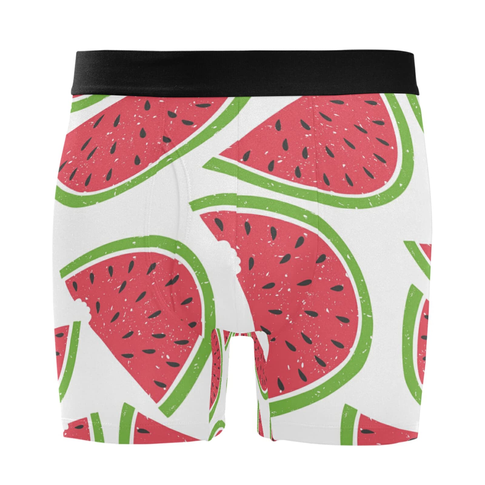 Bóxer para hombre Vnurnrn con estampado de sandía pack de 2 calzoncillos 7