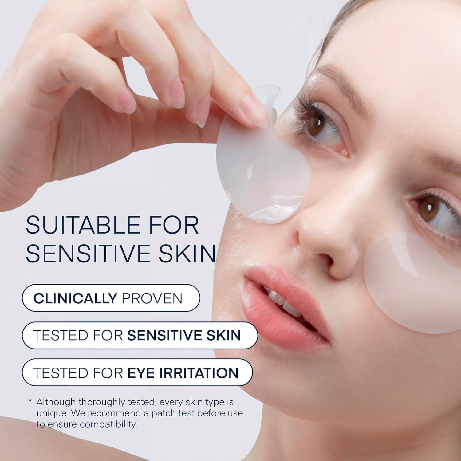 Terez & Honor Under Eye Patches & Face Sunscreen Set: 60 Korean Hydrogel Masks for Puffiness, Bags, Wrinkle- Hydrating Face Sunscreen Broad Spectrum SPF 50 with UVA/UVB Protection
