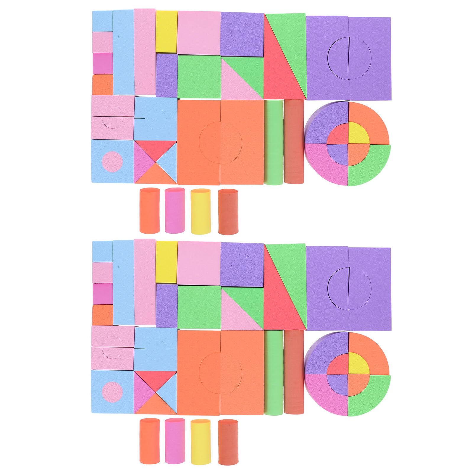 Blocchi Morbidi 100pezzi Eva per Ragazzo Ragazza, Giocattoli Montessori | Festa Scuola Decor, Giocattoli da Costruzione, Blocchi, Rompicapo, Bathing Toy