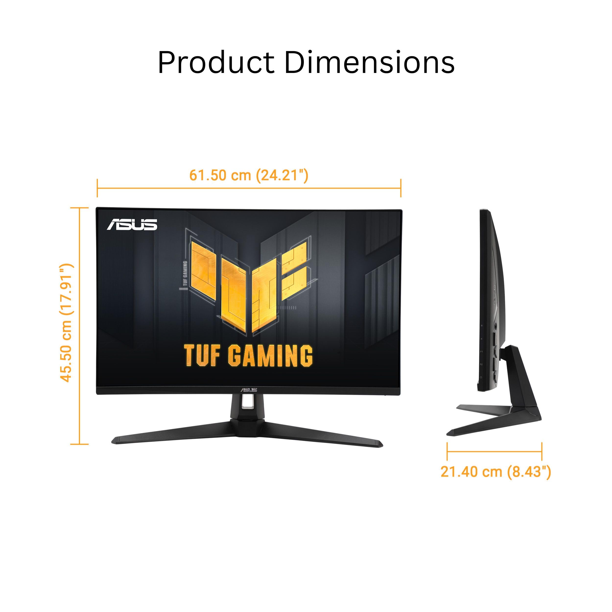 Amazon.com: ASUS TUF Gaming 27” 1440P Monitor (VG27AQM5A) - QHD 