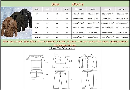PAIDAXING Heren Fleece WInter Jassen Plus Size Dikke Warme Jas Werkkleding Mode Turndown Kraag Lange Mouw Rits Jassen met Muti Zakken Gewatteerde Outdoor Bovenkleding Winddichte Overjas, Zwart, 3XL