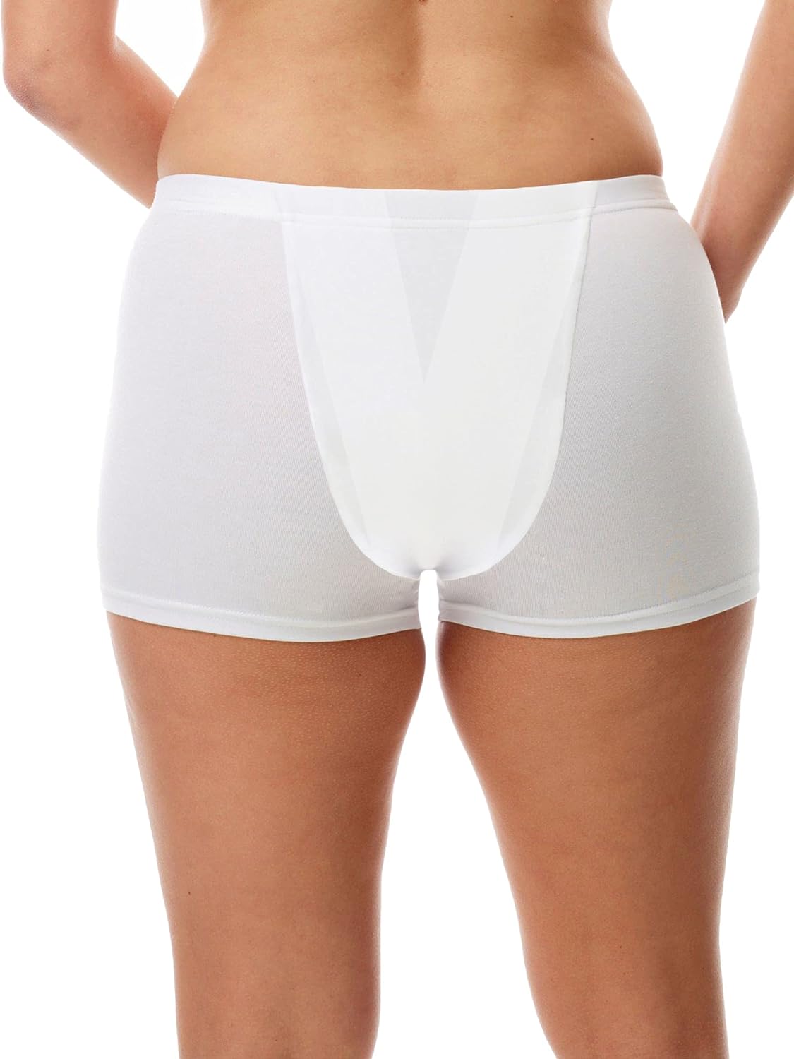 Vulvar varicosity and prolapse support brief with groin compression bands Clearance