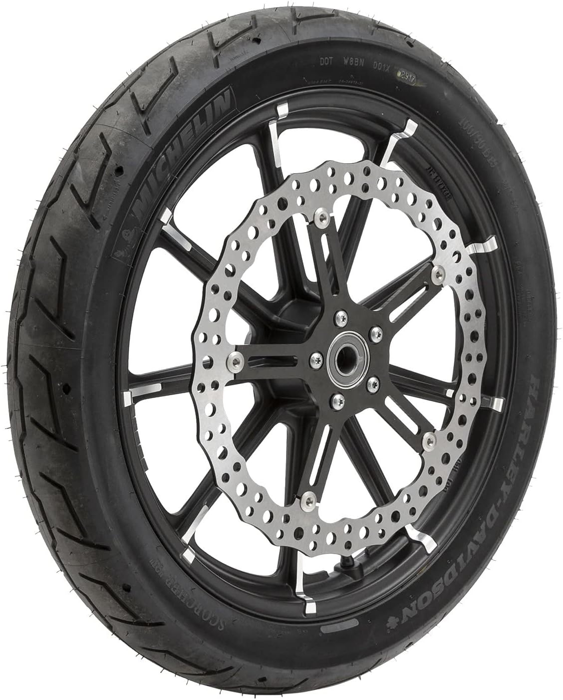 Arlen Ness Stn 18 Flxr/Fxbb Os Rotor Lh 02-996 New
