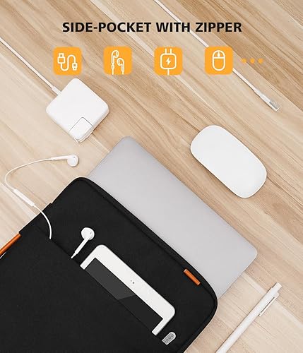 Miniatura 4 de NIDOO Funda para portátil de 15.6 pulgadas, con asa para MacBook Pro M3 M2 M1 de 15.6 pulgadas, Lenovo Legion 5, ThinkPad T15, P15s, E15, L15, T15g,