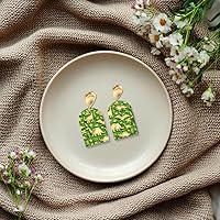 Vista 6 de CHGCRAFT 4 hojas de textura de arcilla de dinosaurios, patrón de volcanes, hojas de textura de arcilla polimérica, herramientas de bricolaje