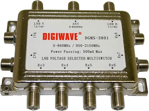 Digiwave 3 in 8 Out Multiswitch