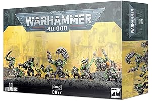 Ork Boyz: Stomp into the Battlefield with an Unstoppable Green Tide