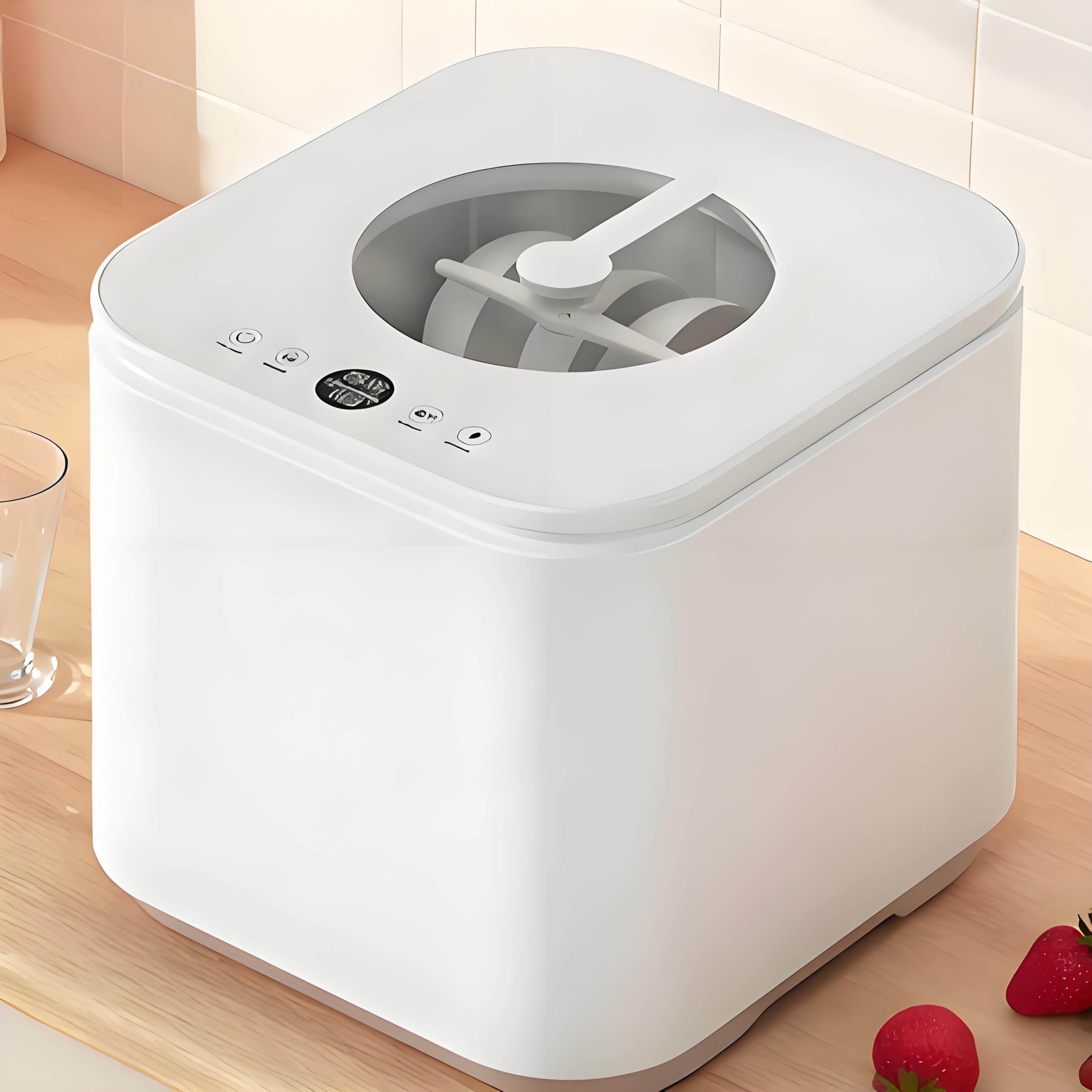 Lavavajillas Automático de uso Doméstico, Lavavajillas de Sobremesa Que No Requiere Instalación, Apto para Escritorios y Disponible en Dos Opciones: con Depósito de Agua y con Entrada de Agua. A