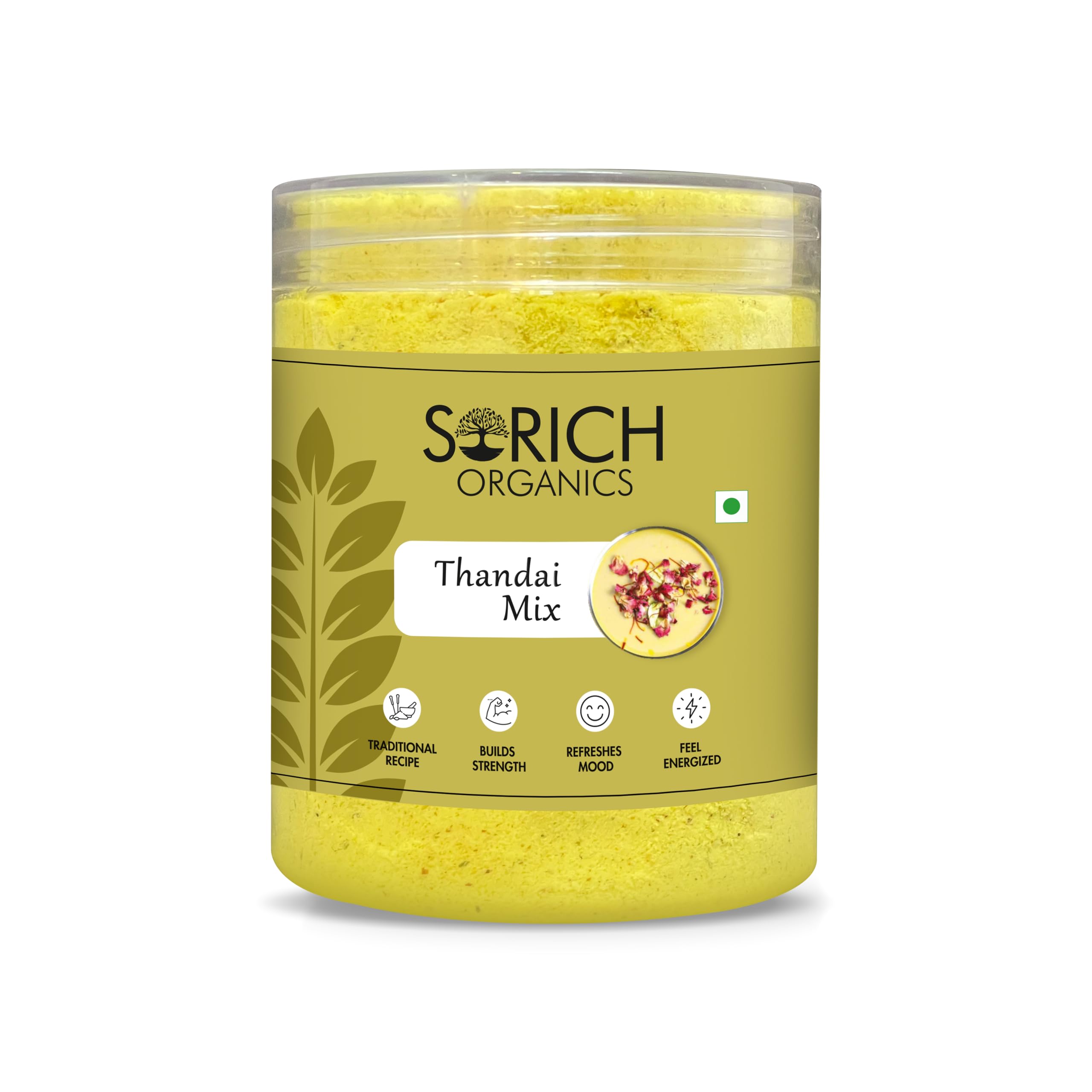 Sorich Organics Thandai Mix 300g | Thandai Powder for Milk Mix | Thandai Premix Ready to Make | Perfect Summer Drink | Instant Refreshing Drink | Badam, Pista and Elaichi Mixed (B0BX8XGQ4S) Amazon Price History, Amazon Price Tracker
