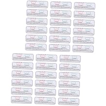 30pcs Uvc Uva UV Test Cards for Indoor Identifiers and Light Testing, Small Portable UV Meter Strips for Kitchen Cabinet and Household Disinfection Verification