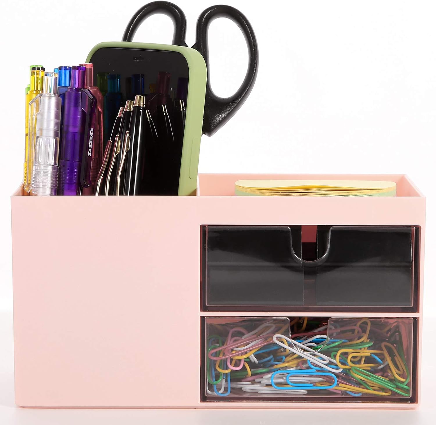 Pen Holder, Office Desk Organizer, and Accessories，Multi-Functional Pencil Cup， Pencil Holder for Desk ，Pen Organizer，Desktop Stationary Organizer，Office Organization and Storage (Pink) : Office Products