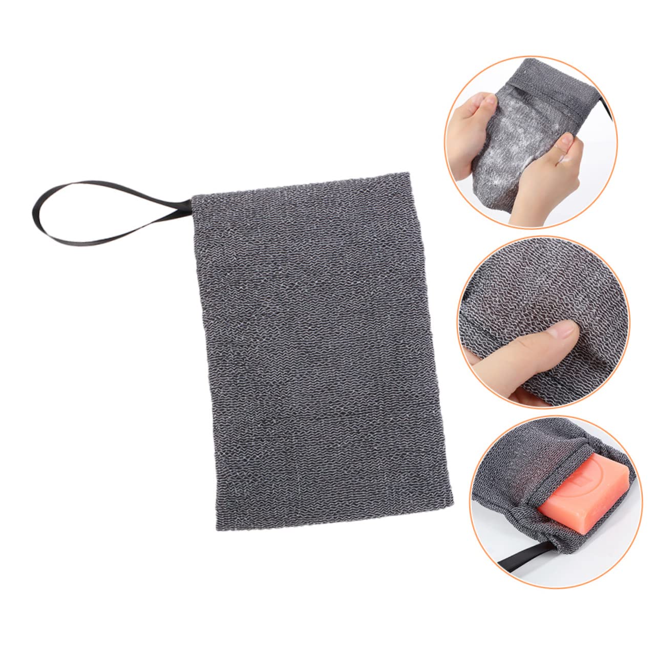 MAGICLULU 30 Stück Seifenbeutel Seife Reisetasche Körperseife Badeschwamm Luffa Seife Schäumendes Peeling Körperwäscher Peeling Schwamm Herrenseife Gesichtsseifenbeutel Zubehör
