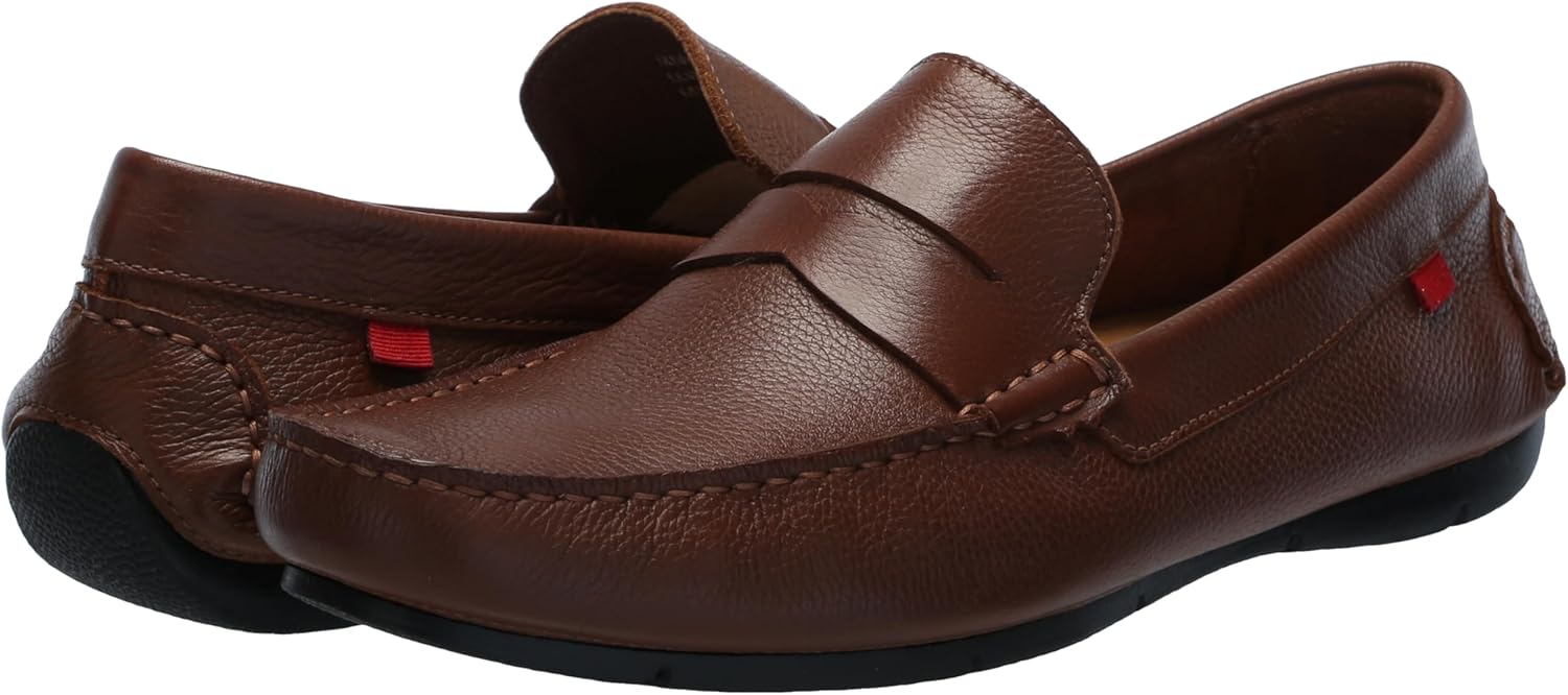 Mens Loafers Casual Slip On Shoes Leather Penny Loafers for Men - Image 7