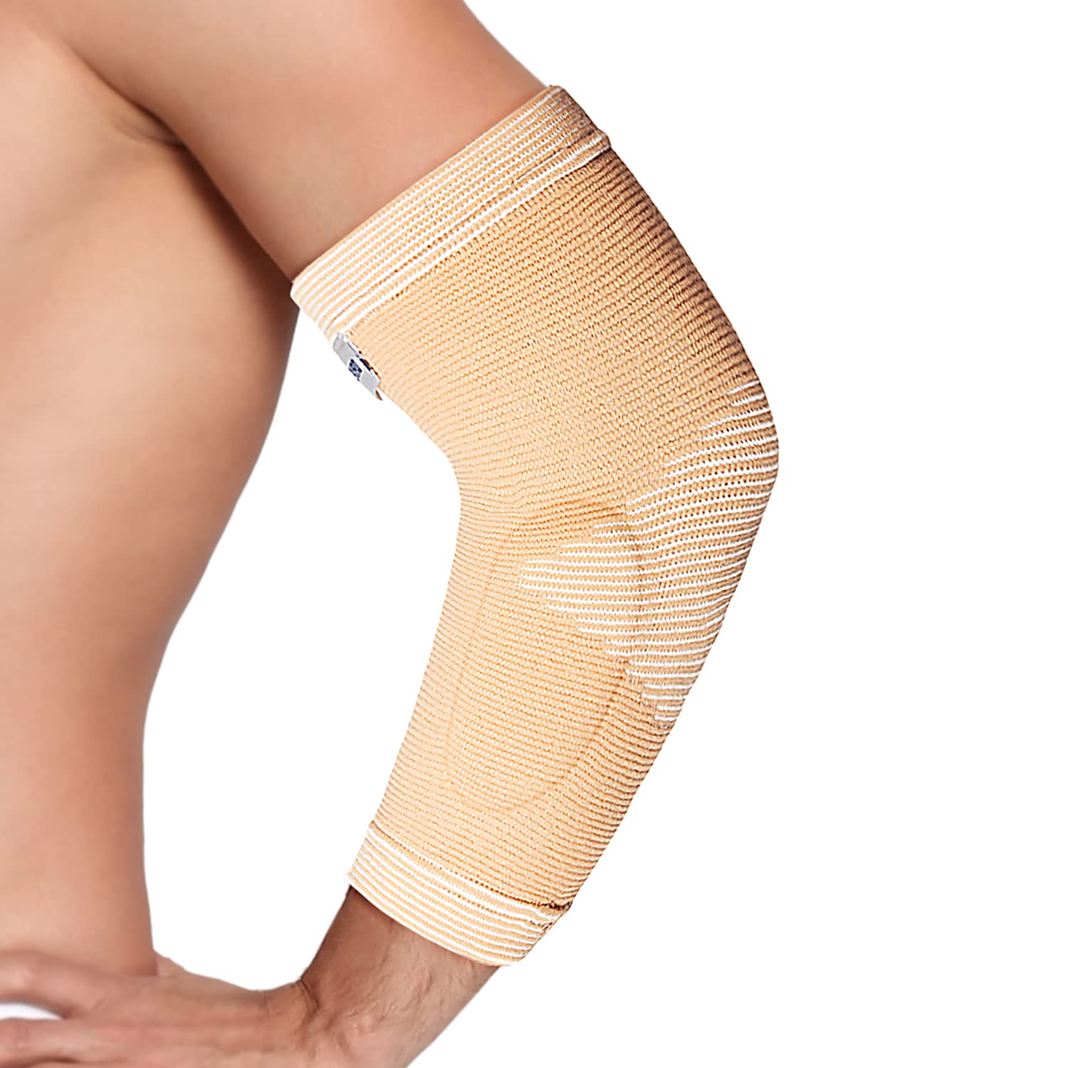 Dr.Welland Elbow Brace Compression Sleeve with Dual Gel Pads Support - Tennis & Golf Elbow Treatment, Arthritis, Tendonitis, Bursitis Recovery, Joint Pain Relief–Lightweight, Elastic, Breathable