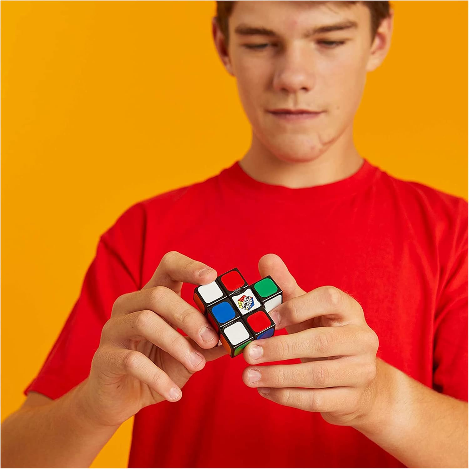 RUBIK'S, SPIN MASTER Rubik's 3x1 Edge Original Cube Beginner Professional Color Cobination Puzzle Problem Solving One Layer Suitable for Kids Age 8+