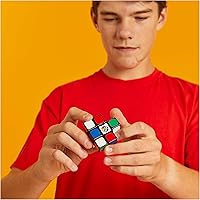 Vista 8 de RUBIK'S, SPIN MASTER Rubik's 3x1 Edge Original Cube Principiante Profesional Color Cobination Puzzle Solución de Problemas Una Capa Adecuado