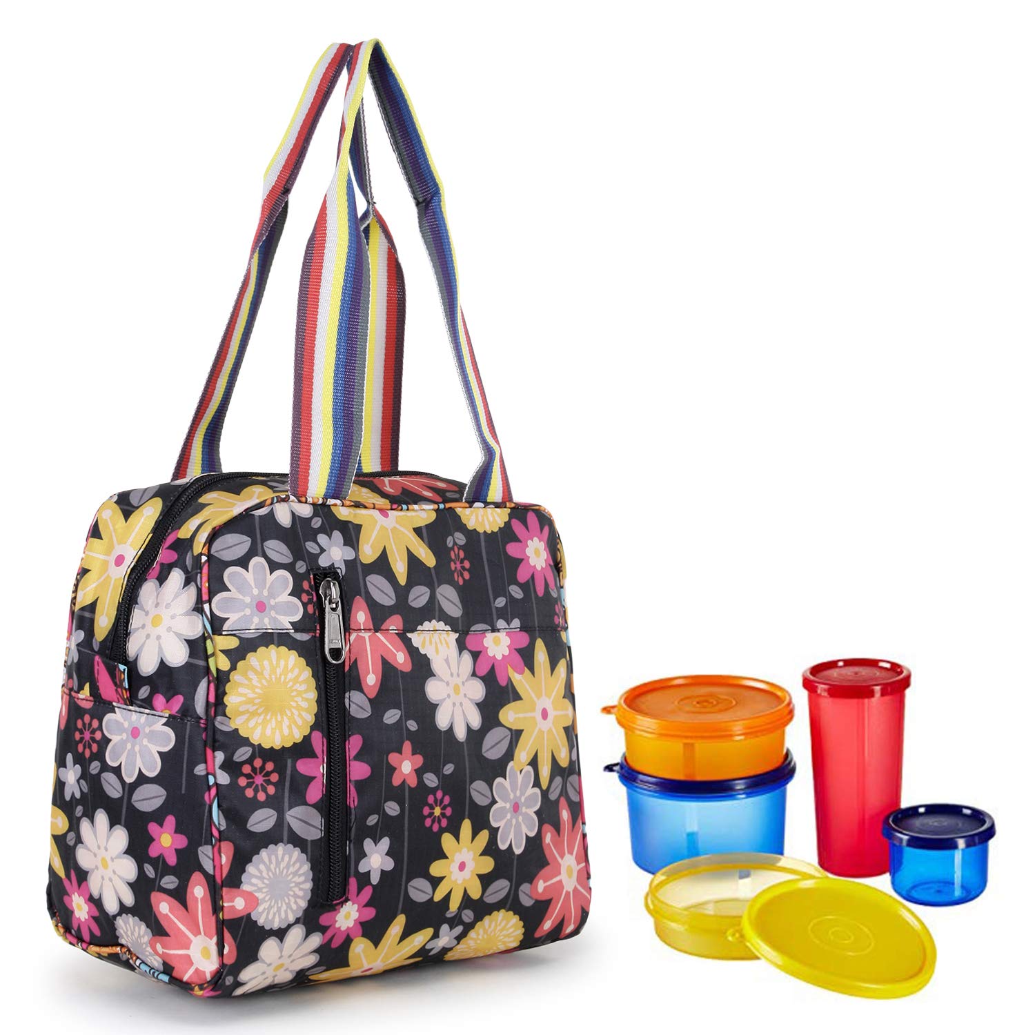 Trunkit Small Lunch Bags Printed | Eco-Friendly, Lunch Bag, Tiffin Bag | Bag for Office Men, Women & Kids (Design-32) (B0862BPZYF) Amazon Price History, Amazon Price Tracker