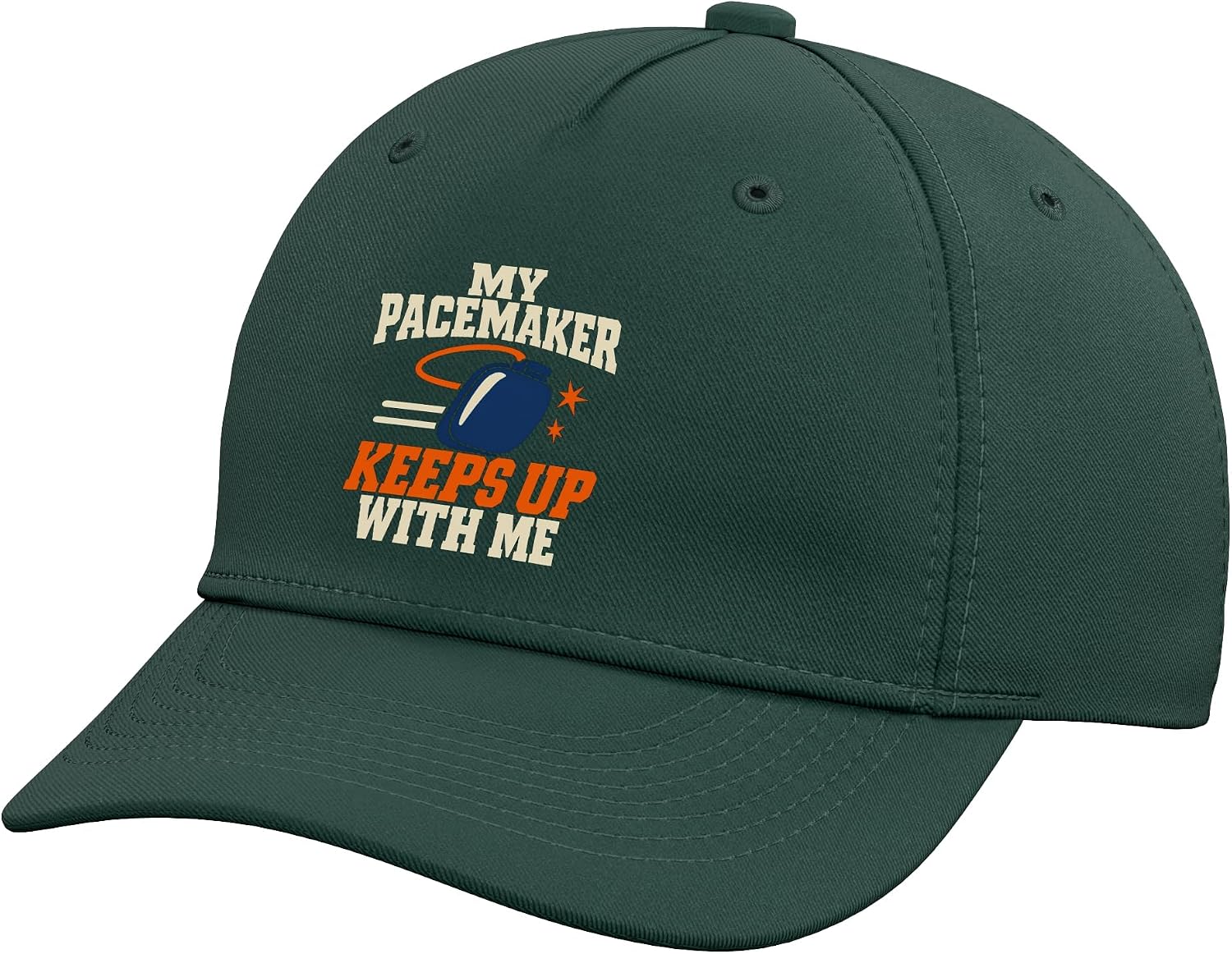 Pacemaker ICD Cardiac Device Recipient Gift Adjustable Baseball Hat