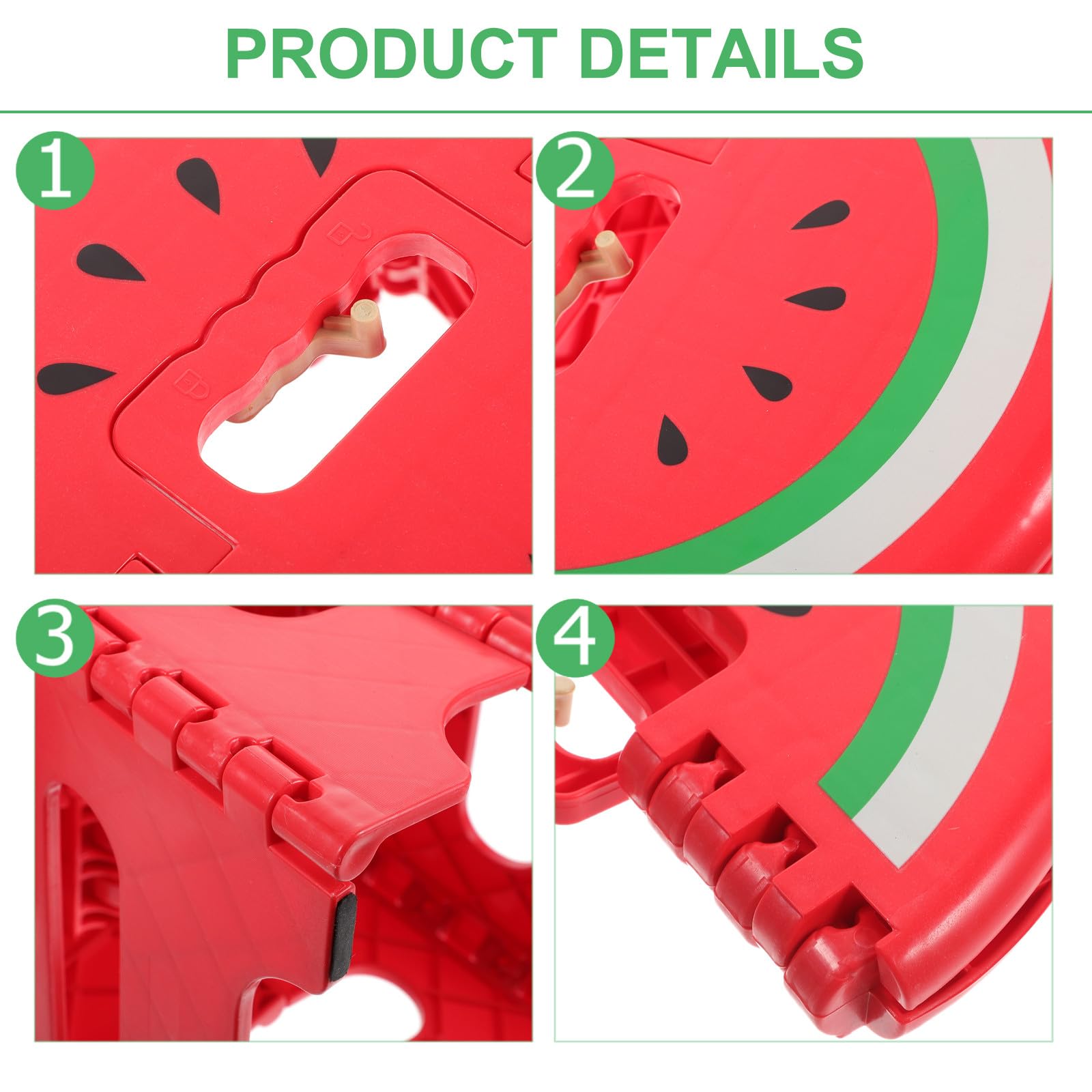 MAGICLULU Sgabello Pieghevole in Plastica, Portatile e Resistente, Sgabello da Campeggio e Pesca per Uso Esterno, per Viaggi, Giardinaggio e Attività All’aperto