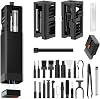 DAPOWER Kit de Limpieza de Teclado 32 en 1 para MacBook Laptop Computadora, Kit Limpiador de Audífonos para Airpod, Kit Limpiador Multifunción para Electrónicos PC para iPhone Celular Cámara (Negro) 1