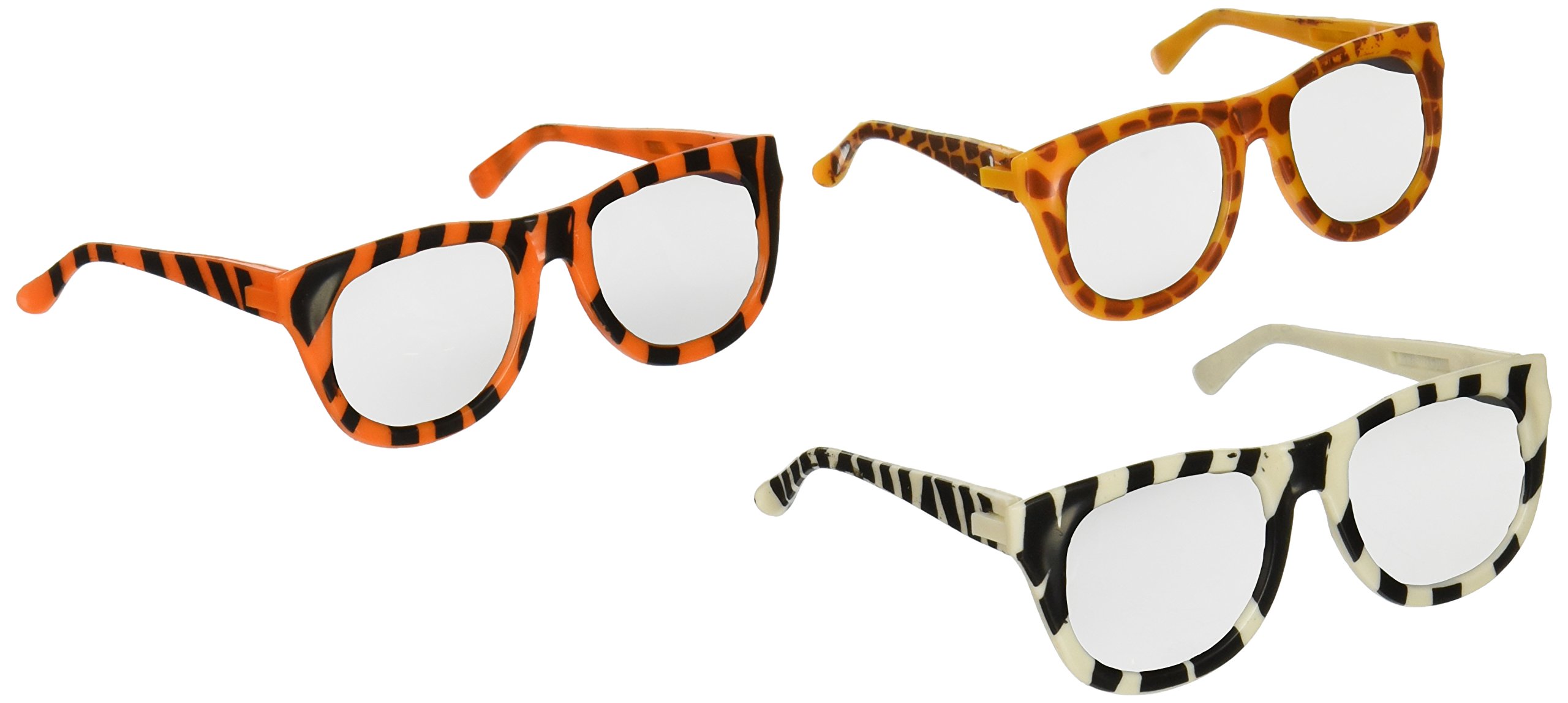 US Toy Animal Print Sunglasses Party Accessory