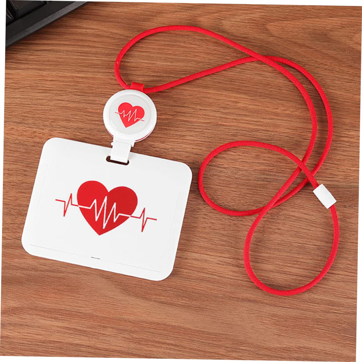 NUOBESTY Lot De 10 Porte-badges Rétractables Porte-noms Pochettes Pour Badges Enrouleurs Pour Badges Porte-noms Pour Enseignants