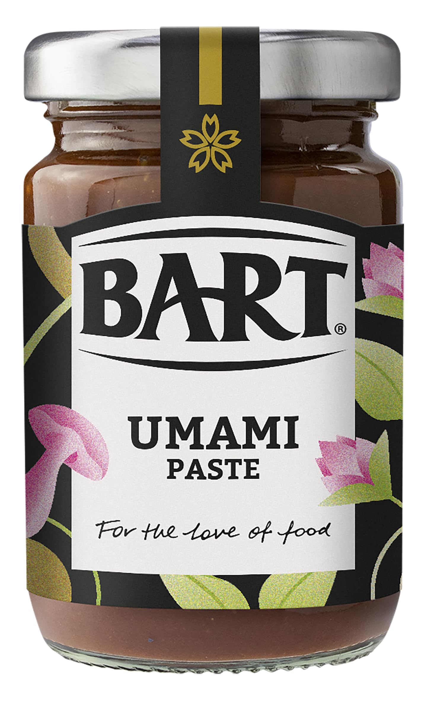 Umami Paste Jar - Pack of 6 x 95g - Mushroom & Tomato Savoury Paste Ideal for Asian-Inspired Cooking - Vegan & Gluten Free