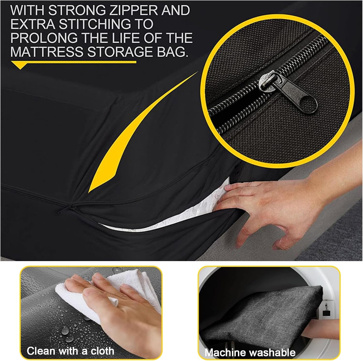 Générique Housse De Coussin Ronde Et Imperméable pour îlot De Détente,Housse pour Lit De Repos D'extérieur avec Bande élastique Amovible Et Lavable pour Chaises Longues Jardin,Blanc