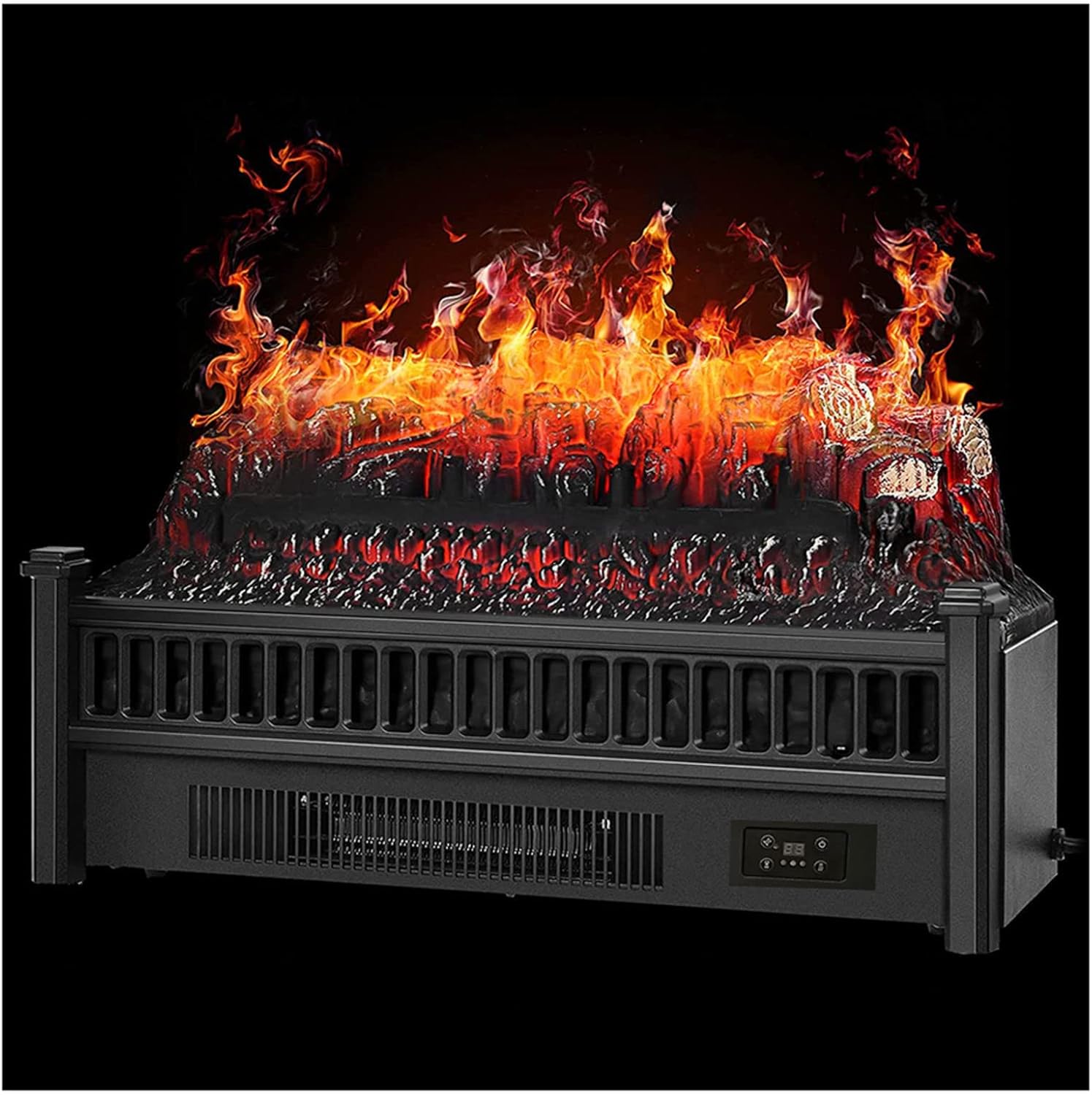 Electric Fireplace Log Heater Insert, Heater Fireplace Log