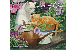 Love of Cats 2024 Wall Calendar