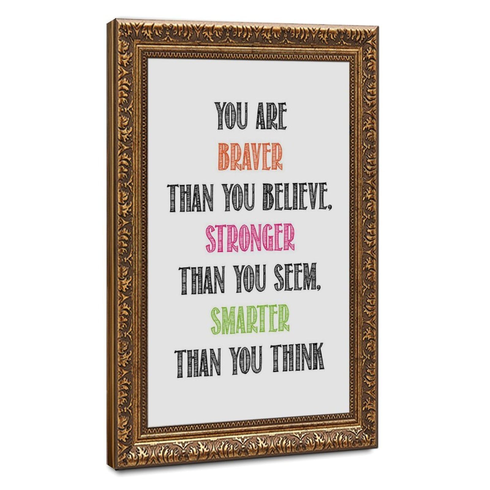 Mnyuein You Are Braver Than You Believe Poster Quotes