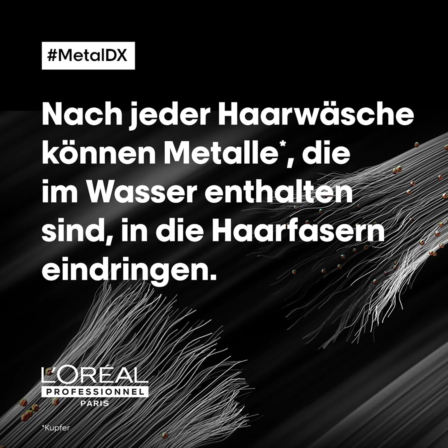 L'Oréal Professionnel Haarshampoo für farbbehandeltes Haar, Strahlende Farben & Glanz, Serie Expert, Metal DX Shampoo