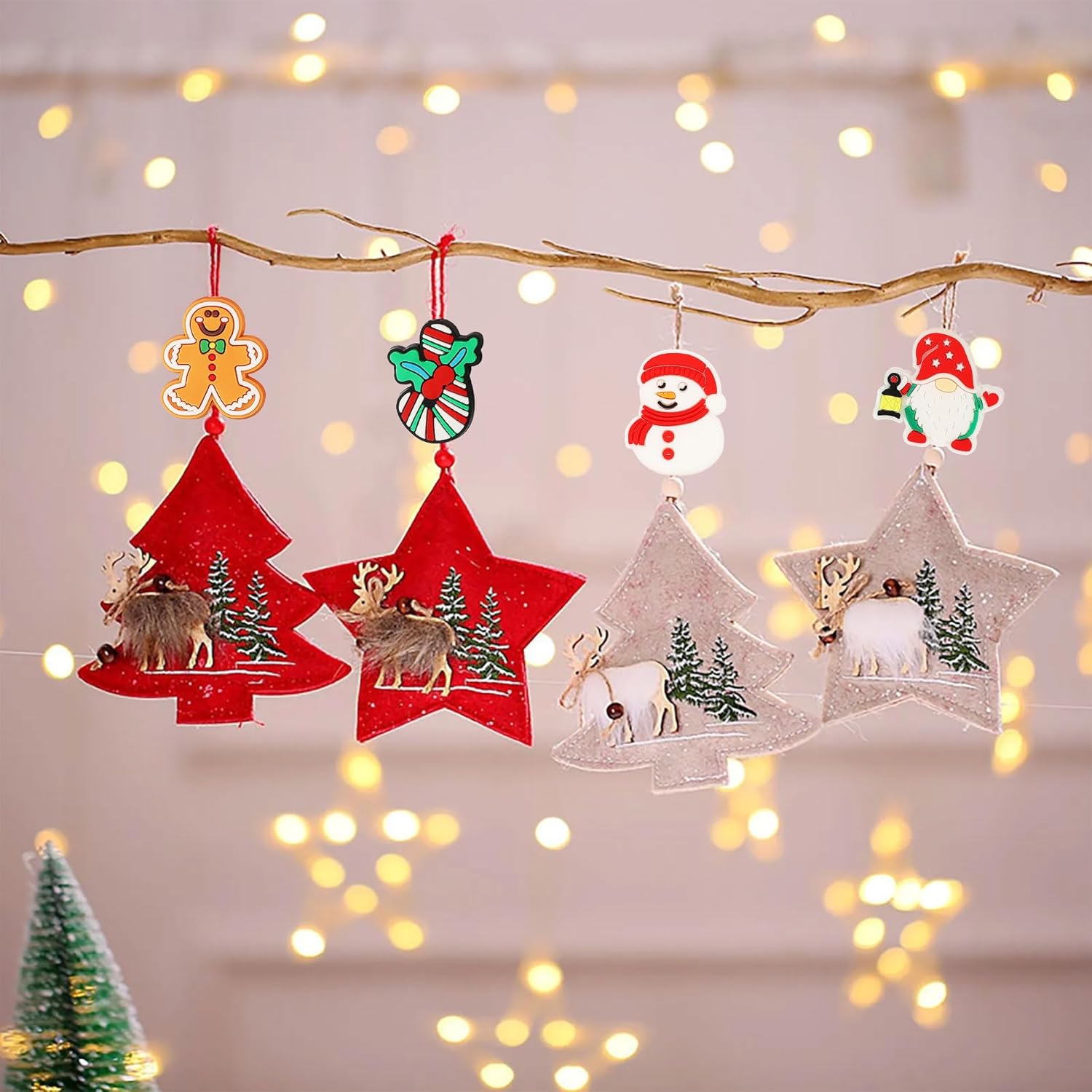 Top 6 Cozy Christmas Living Room Makeover Ideas 4 12Pcs Christmas Silicone Focal Beads Bulk, Snowman Christmas Tree Beads for Beadable Pens Keychain Bracelet Making Supplies, Xmas Silicone Bead for DIY Handmade Crafts Party Supplies Gifts