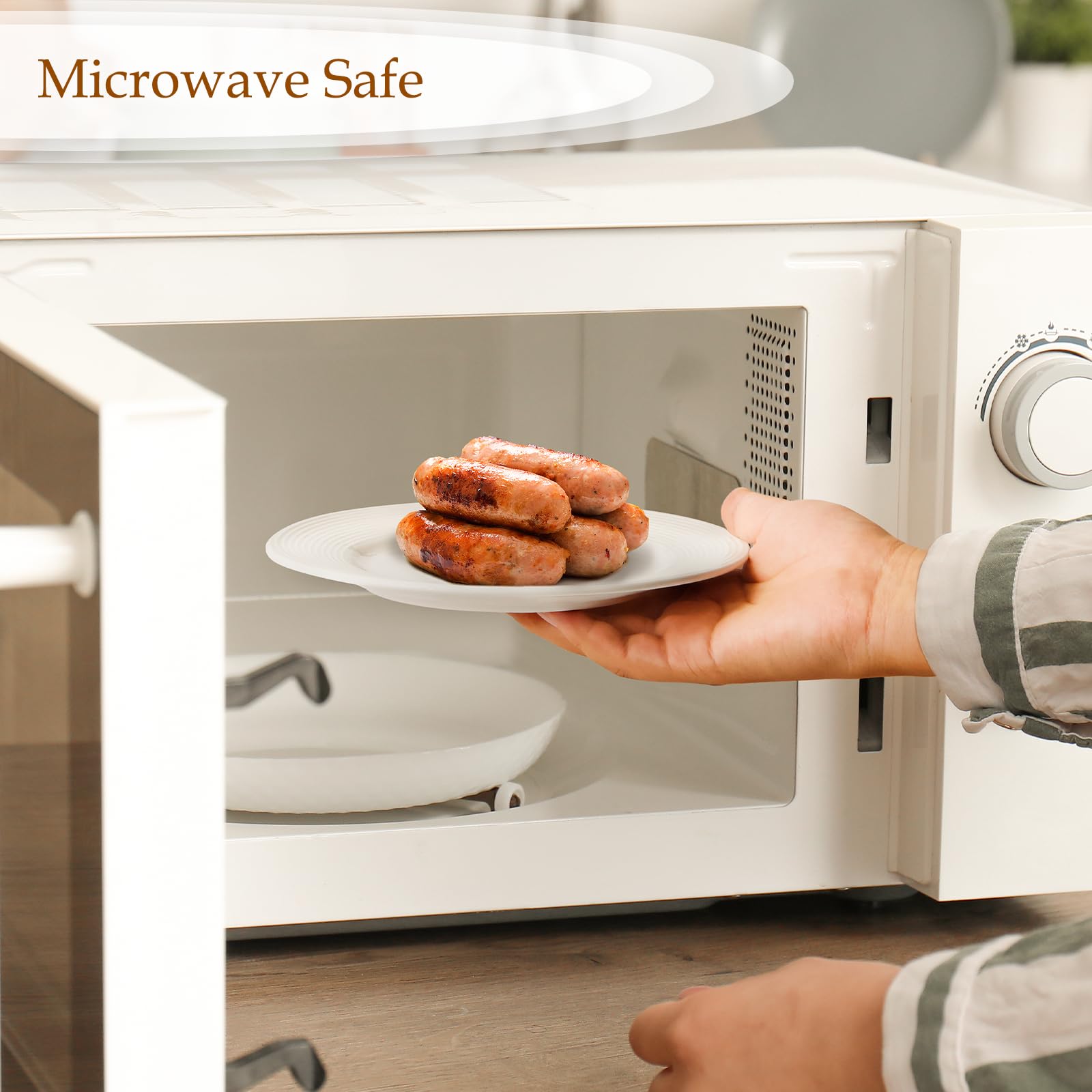 Set 4 Piatti Da Forno In Ceramica - 400ml, Quadrati, Per Friggitrice Ad Aria E Forno - Foto 7