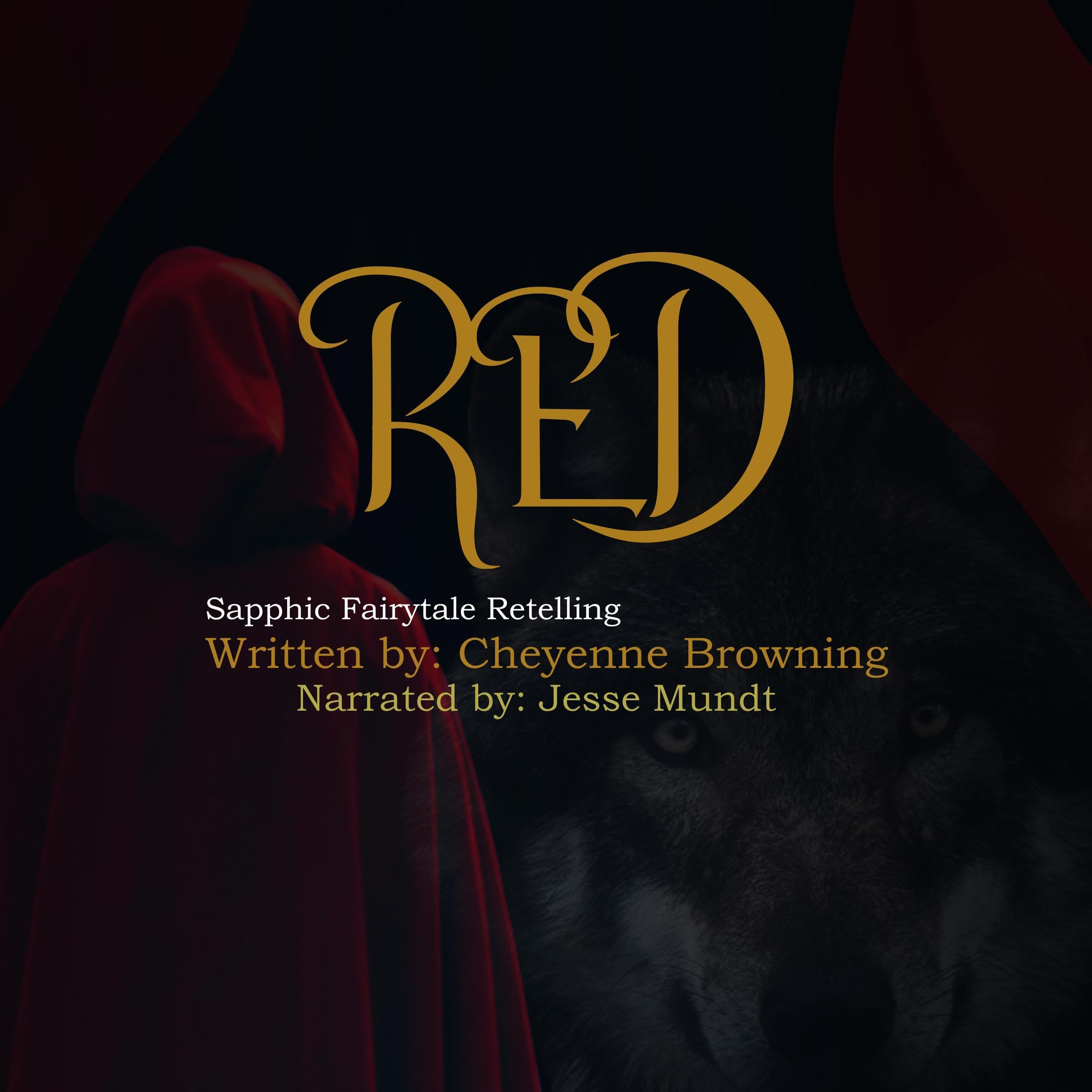 Cover art for Red: A Sapphic Fairytale Retelling