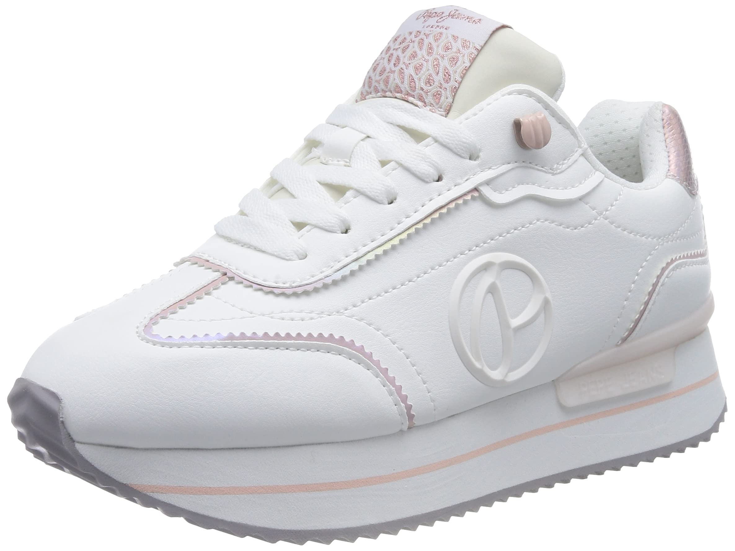 Pepe Jeans Rusper Charm, Zapatilla con Plataforma Mujer