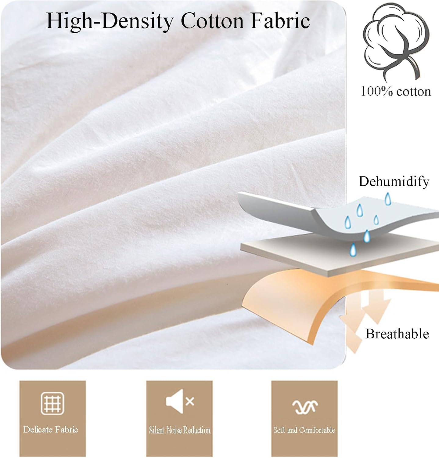 ZTGL Down Comforter – All-Season Warmth Duvet Insert – Filled with 95% Goose Down, 800 Thread Count - 100% Cotton Shell, Corner Loops in Each Corner, Full/Queen Size,Pink,180x220cm/2.5kg