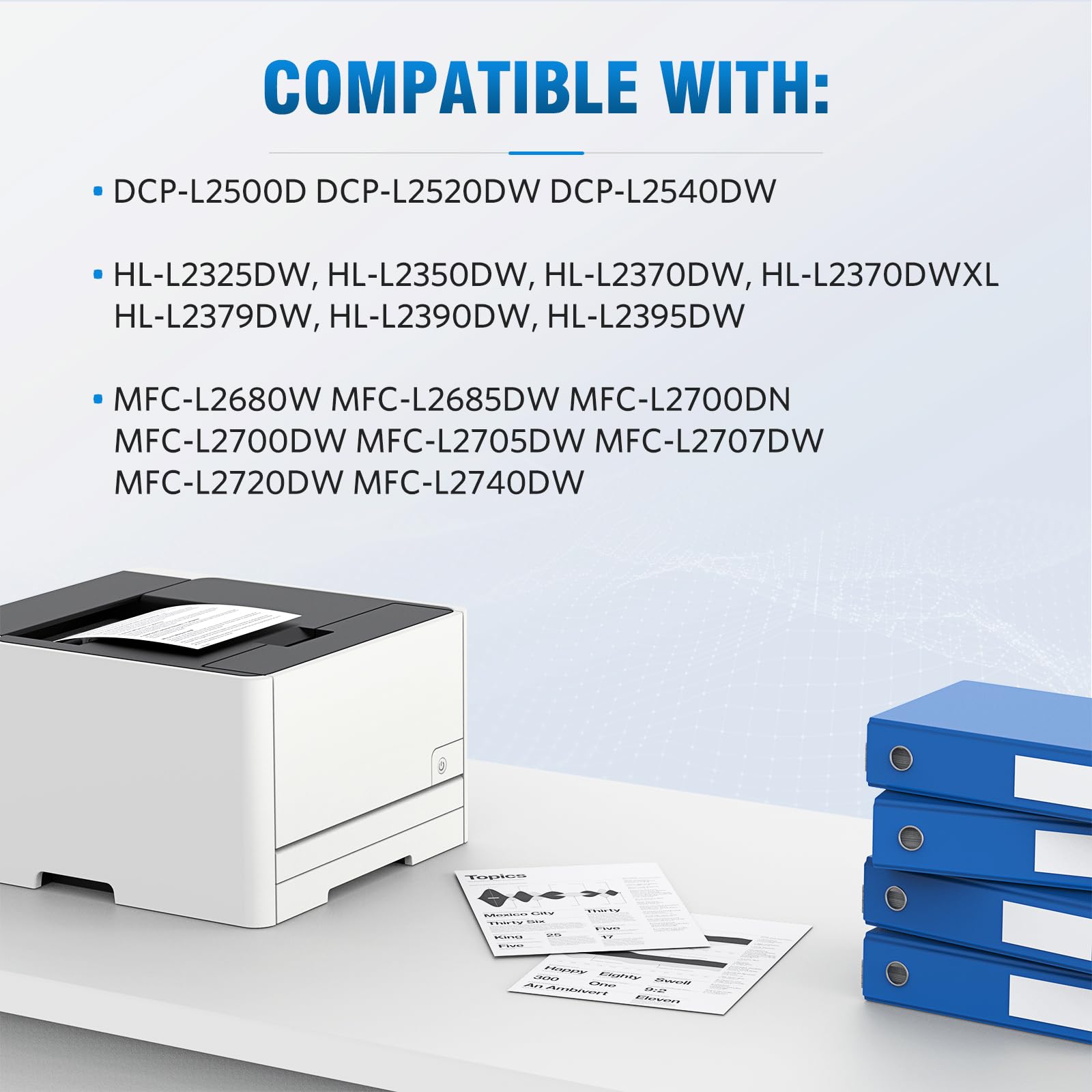 Toner 2600 Pagine 10 Cartucce Toner Compatibili Brother TN660/TN630 - Per Stampanti DCP-L2540DW, HL Serie, Nero, Resa 2600 Pagine Toner Per DCP- L2540DW HL2260D - Foto 6