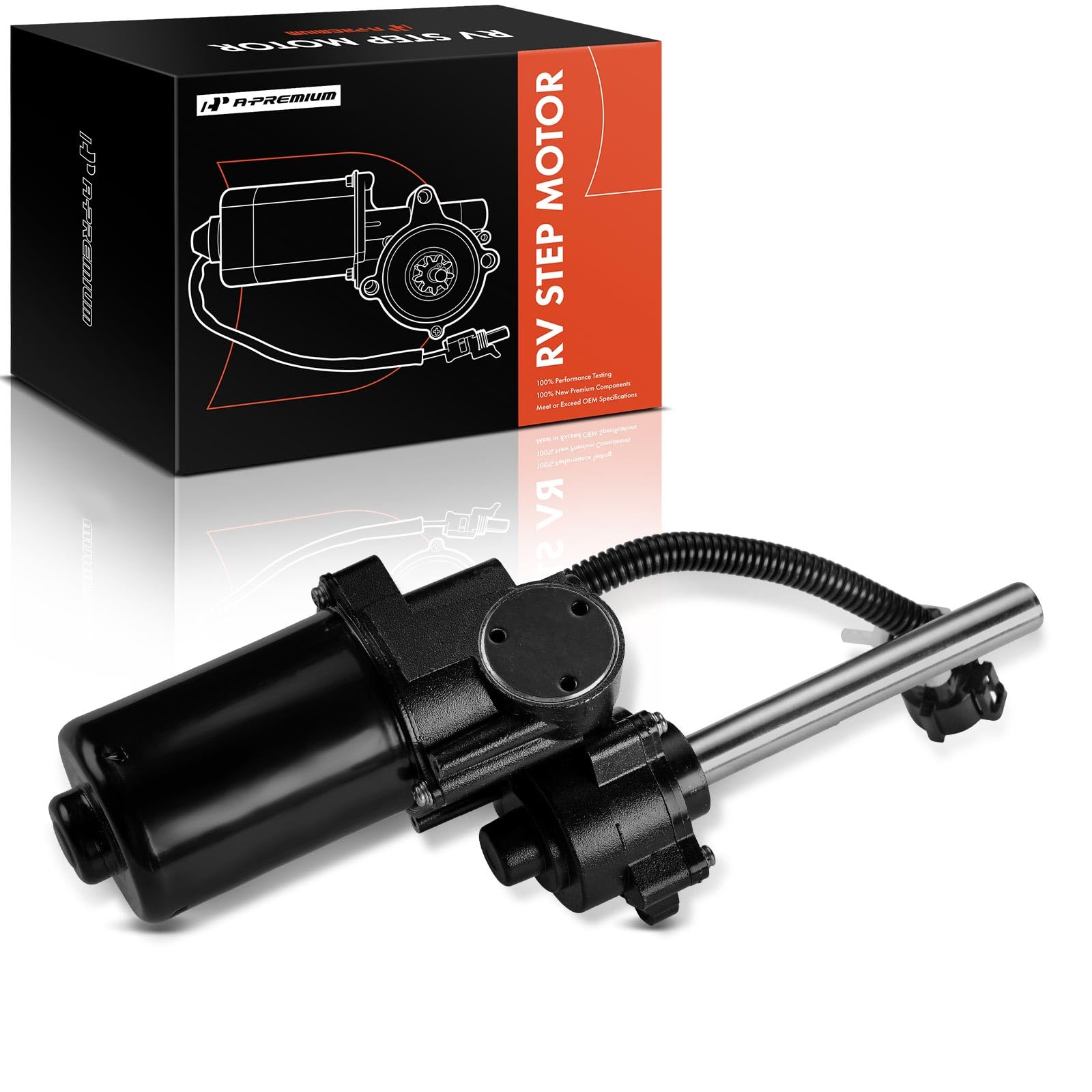 Photo 1 of A-Premium Power Running Board Motor Compatible with Ford Expedition & Lincoln Navigator V8 5.4L 119 Inch 2007-2014, Motor Only, Without Bracket, Left Driver Side, Replace# 9L7Z16A507A, 9L7Z-16A507-A