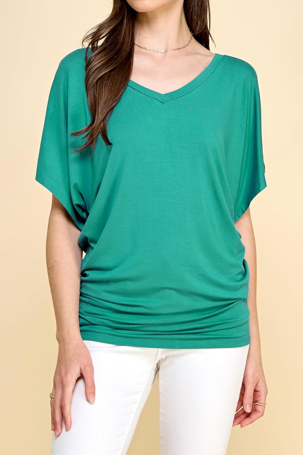 Loose Fit Boat Neck & V-Neck