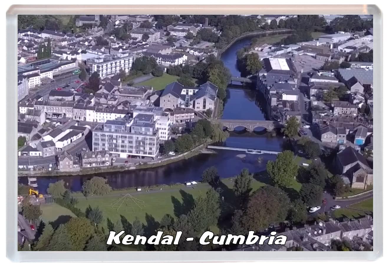 Baked Bean Store Multicolor Kendal - Cumbria - 96 X 67Mm Jumbo Fridge Magnet/Magnets Bbsfhm352