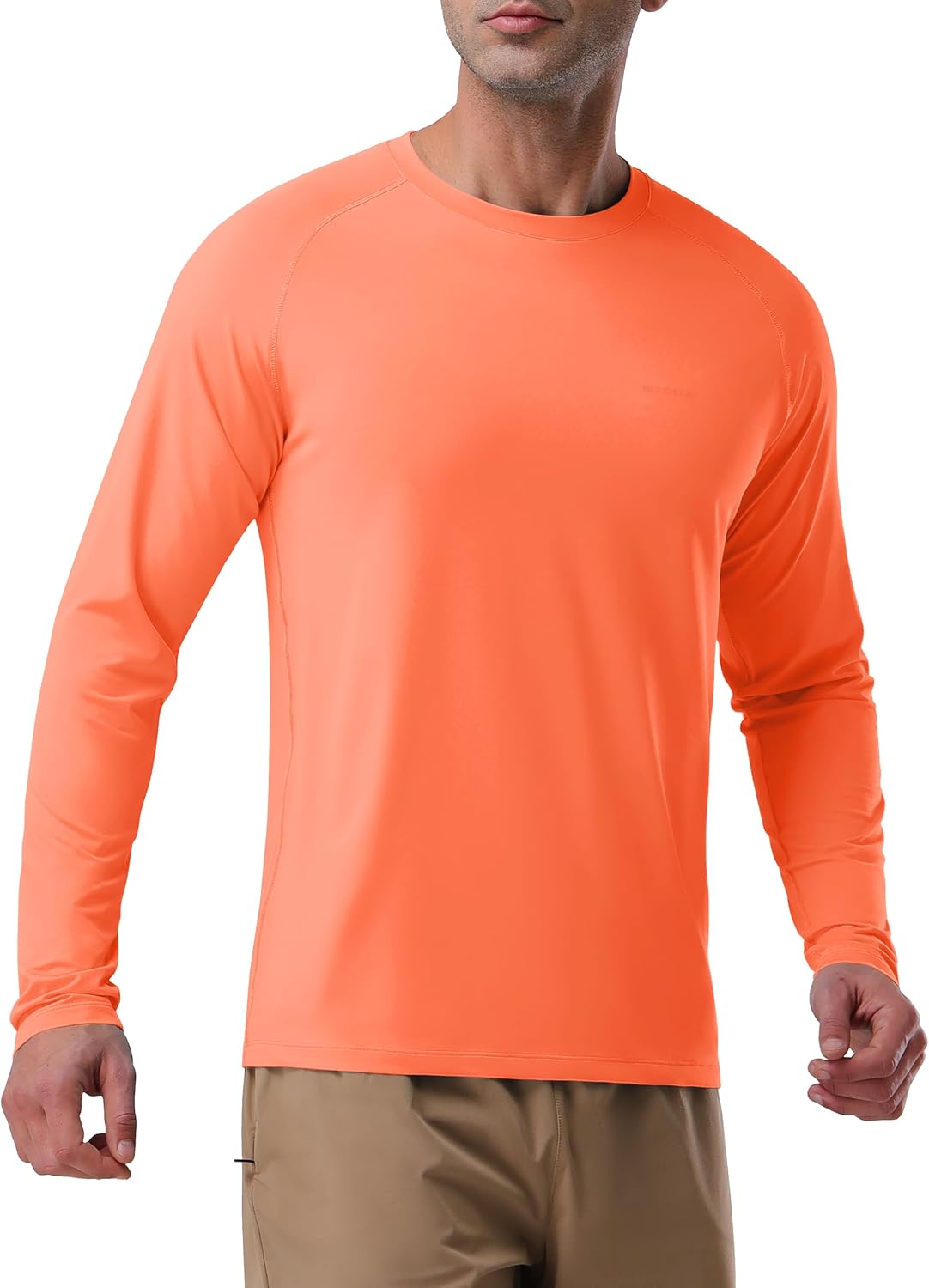 Pioneer Camp Men's Sun UV Protection SPF Shirts UPF50+ Rash Guard Long Sleeve Lightweight Hiking Quick Dry Running Swim Shirt