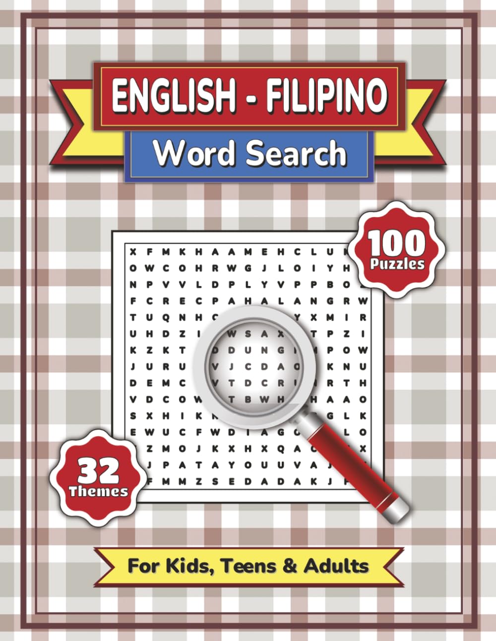 English-Filipino Word Search: Bilingual Word Search Puzzles for All Ages