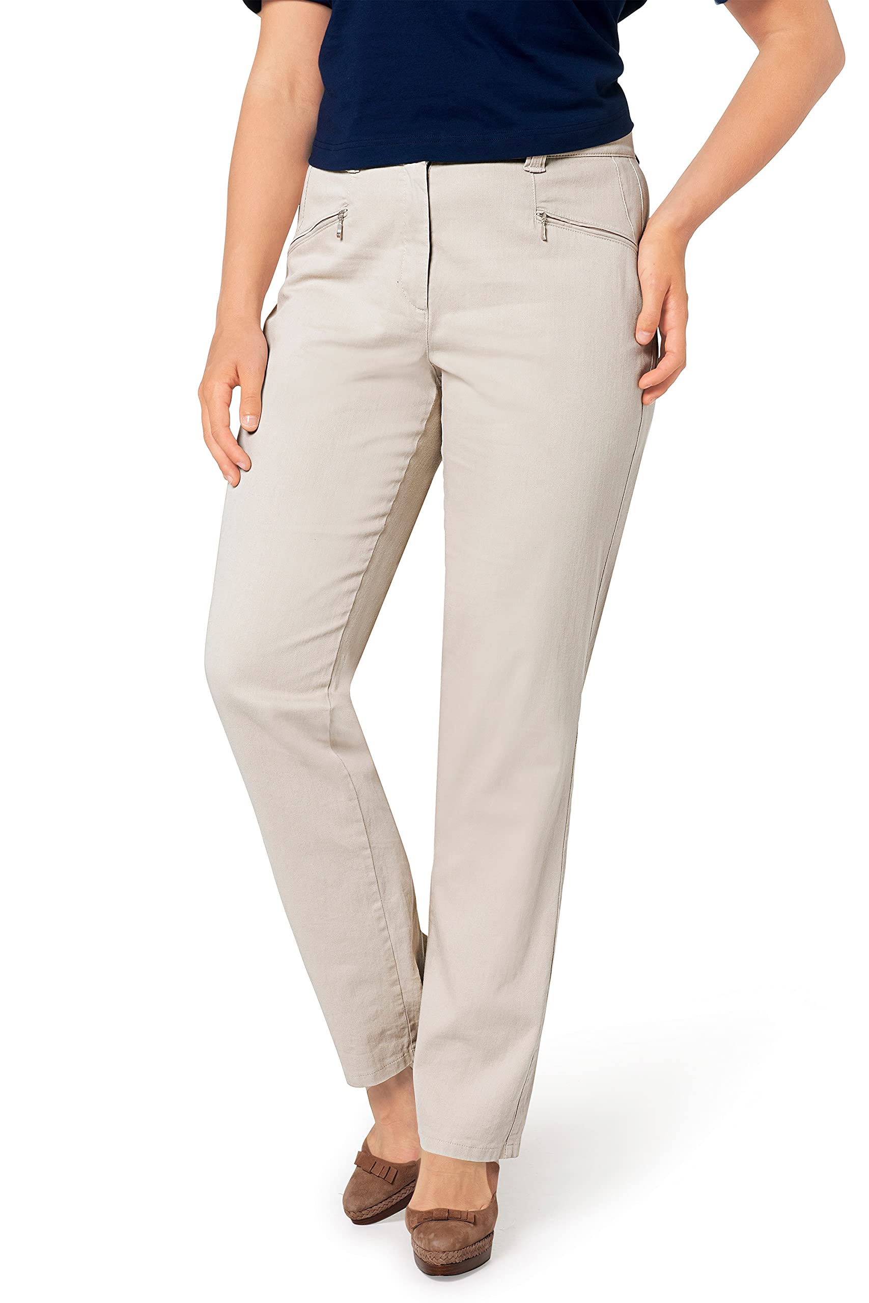 Ulla Popken, Damen, große Größen, Stretchhose Mony
