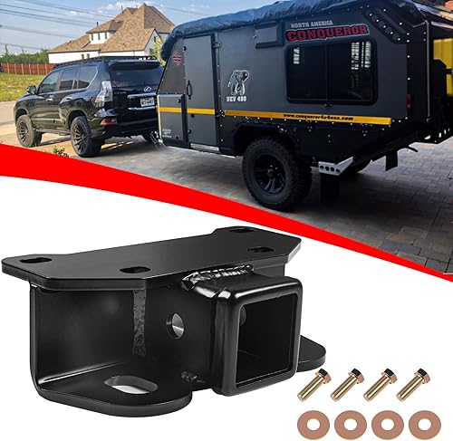 Receptores de enganche de remolque de 2 pulgadas más reciente compatible con Lexus GX460 enganche de remolque Ford Bronco 01